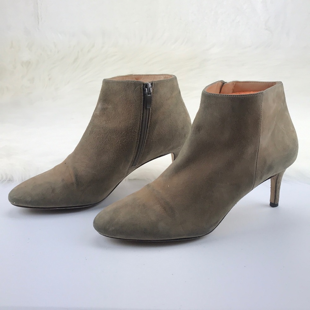 Via Spiga Suede Ankle Boots Sz 8M